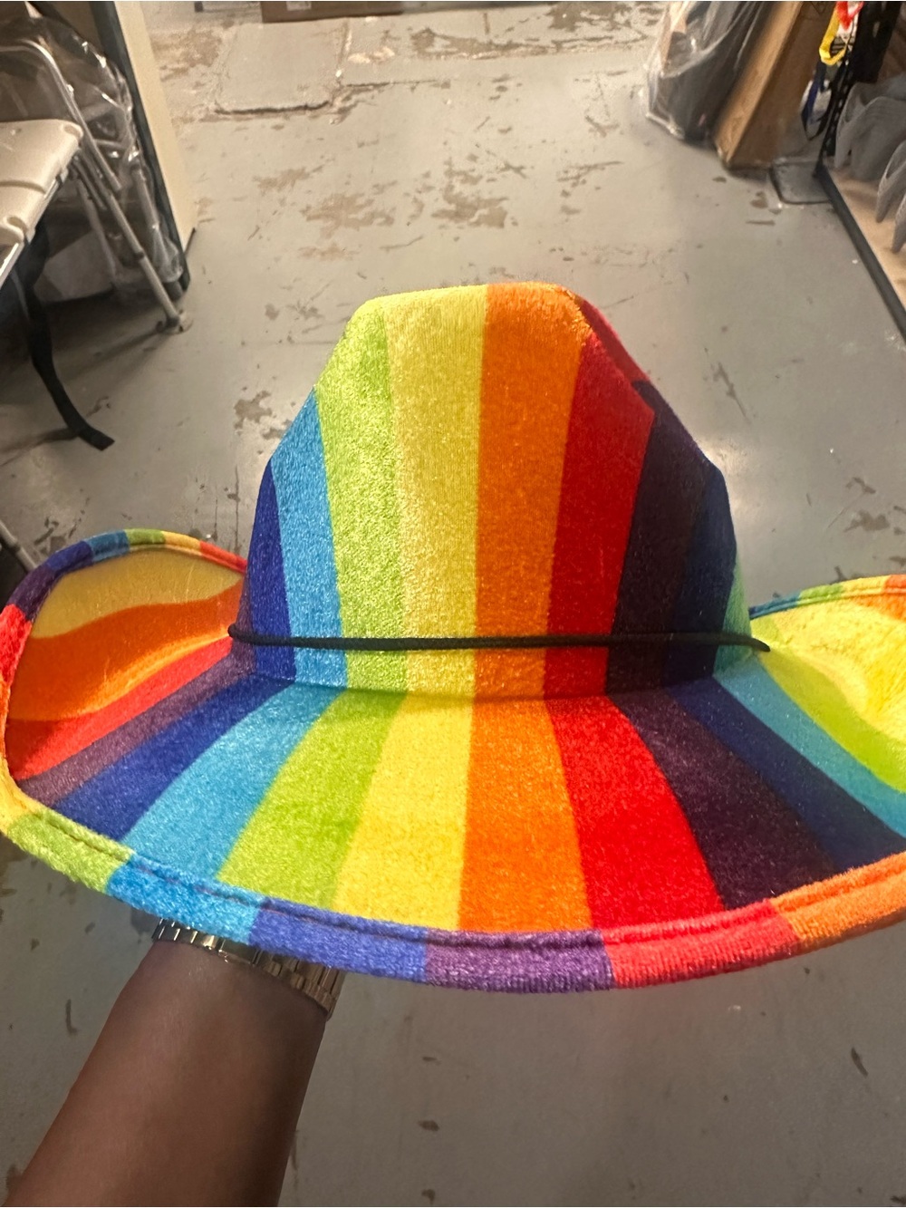 Rainbow 🌈 Cow Gurl/Boy Hat